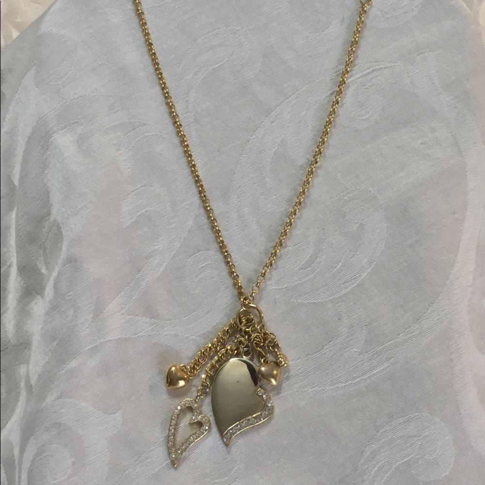 ❤️  Cookie Lee heart charms necklace